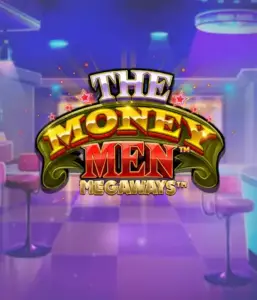 Dive into the dynamic world of The Money Men Megaways slot by Pragmatic Play, featuring a vibrant logo with shining stars against a luxurious casino setting. This image captures the glamour and excitement of high-stakes gambling with its eye-catching design and colorful ambiance. Ideal for casino enthusiasts craving high-energy gaming. 