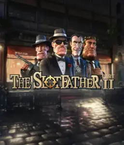 Enter the nefarious world of The Slotfather 2 slot by Betsoft, showcasing a lineup of iconic mafia characters in front of a shadow-lit urban backdrop. This image captures the intense essence of the mafia underworld with its detailed character design and evocative setting. Perfect for players attracted to mafia stories, delivering a gripping adventure. 